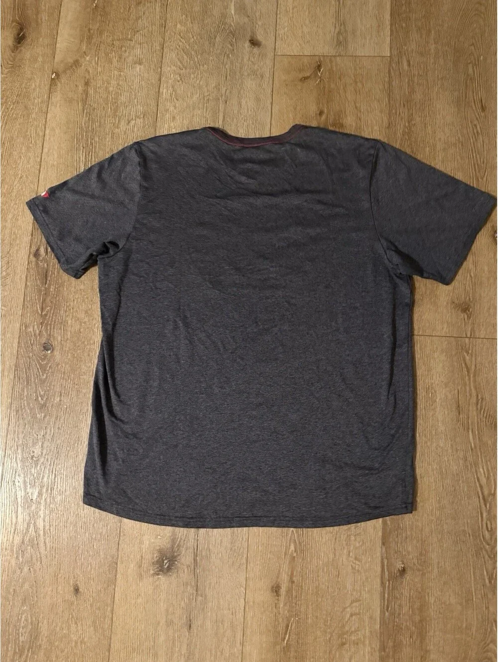 The North Face Mens Gray Short Sleeve Athletic Outdoor Hiking Shirt Size XL